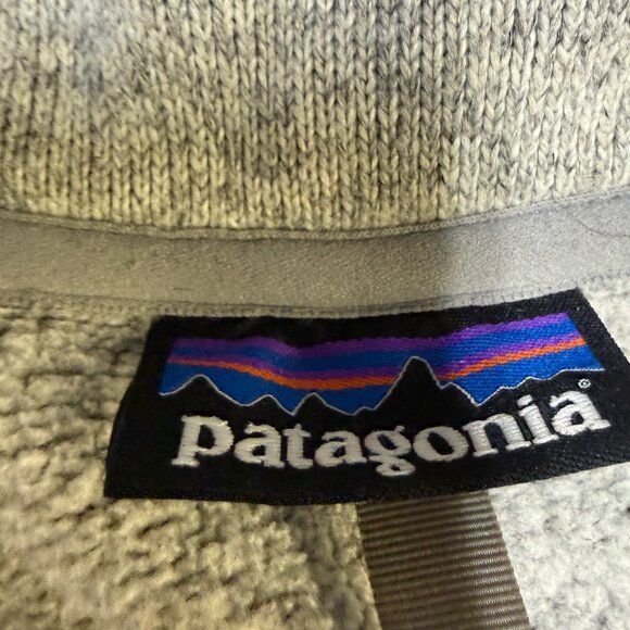 Patagonia Better Sweater® Full-Zip Men’s Large (Est.) Birch White GUC - Picture 6 of 9